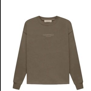 Essentials Fear of God crewneck in Wood